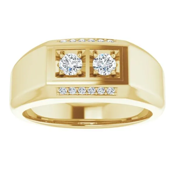 Two-Stone Ring Image 3 Hopman Jewelers Elkhart, IN