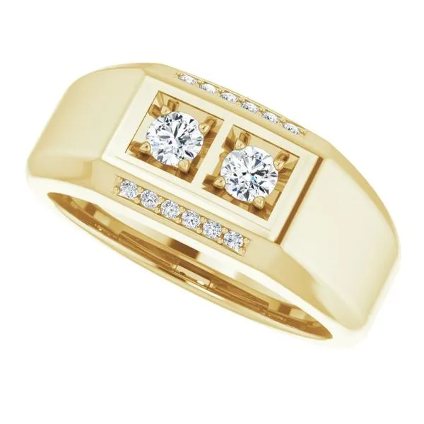 Two-Stone Ring Image 5 Hopman Jewelers Elkhart, IN