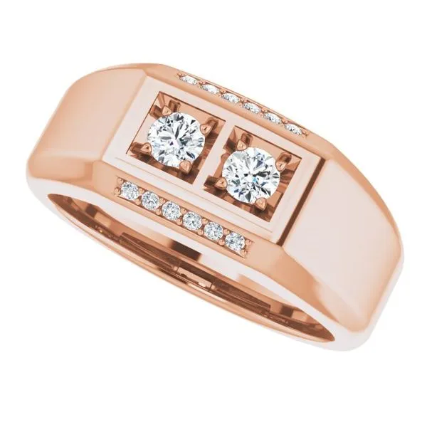 Two-Stone Ring Image 5 Milan's Jewelry Inc Sarasota, FL