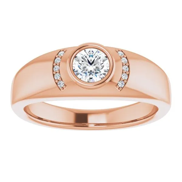 Bezel-Set Ring Image 3 Hopman Jewelers Elkhart, IN