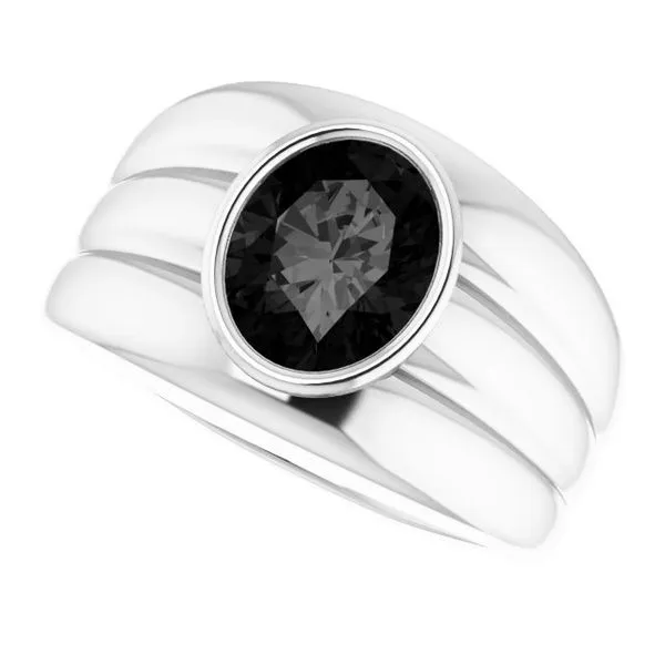 Bezel-Set Ring Image 5 Bauble Patch Jewelers Comstock Park, MI