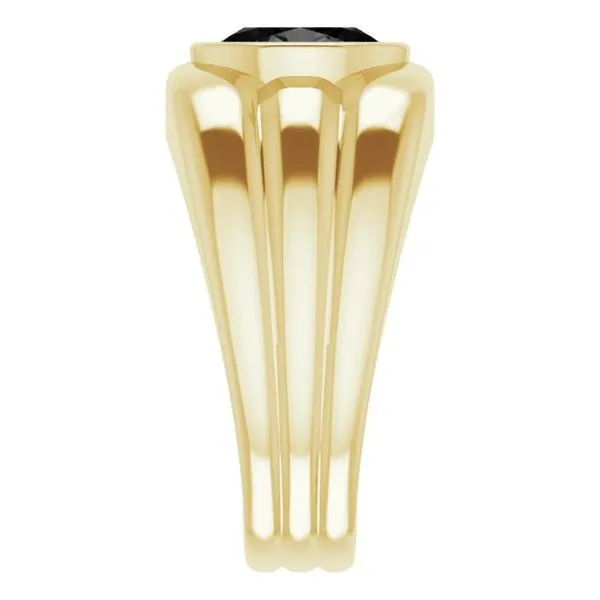 Bezel-Set Ring Image 4 James & Williams Jewelers Berwyn, IL