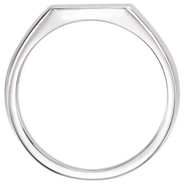 Rectangle Signet Ring Image 2 Hopman Jewelers Elkhart, IN