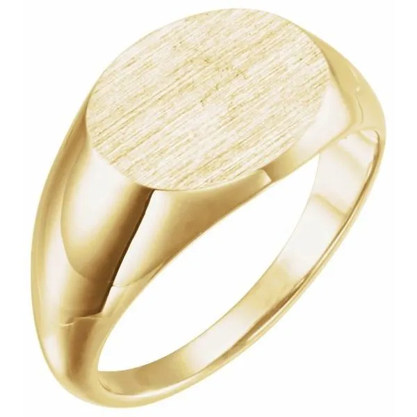 Oval Signet Ring James & Williams Jewelers Berwyn, IL