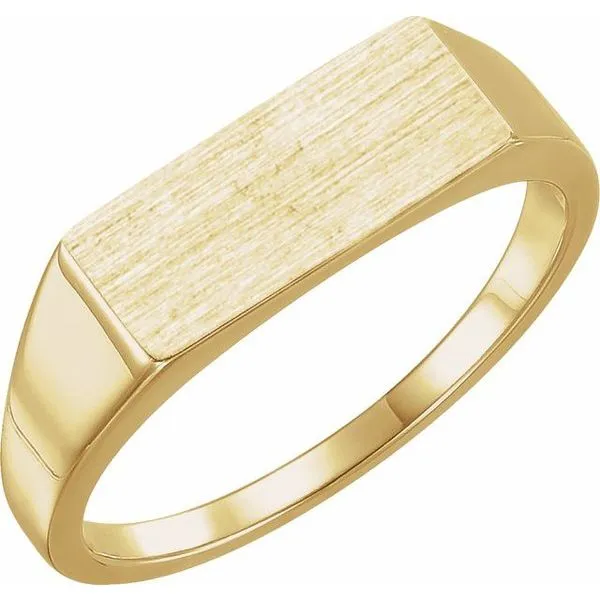 Rectangle Signet Ring Arnold's Jewelry and Gifts Logansport, IN
