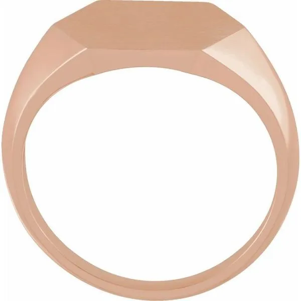 Geometric Signet Ring Image 2 J. Meredith Jewelers Delafield, WI