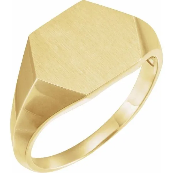 Geometric Signet Ring Hopman Jewelers Elkhart, IN
