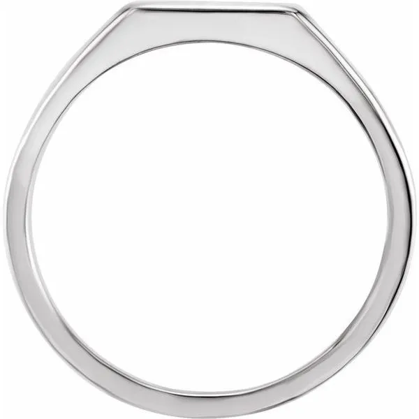 Rectangle Signet Ring Image 2 Jewelry Design Studio Jensen Beach, FL