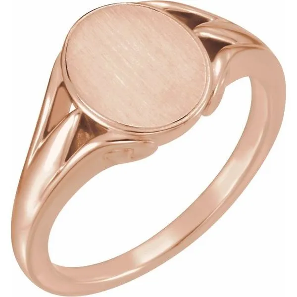 Oval Signet Ring James & Williams Jewelers Berwyn, IL