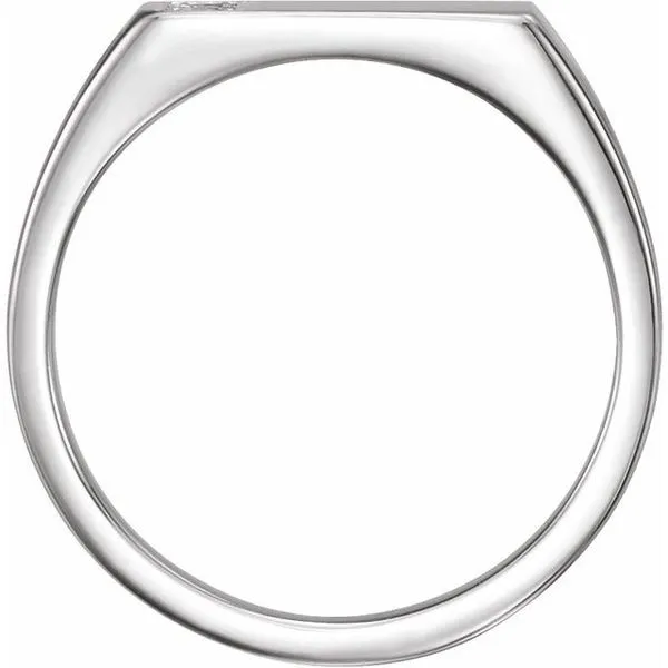 Rectangle Signet Ring Image 2 Milan's Jewelry Inc Sarasota, FL