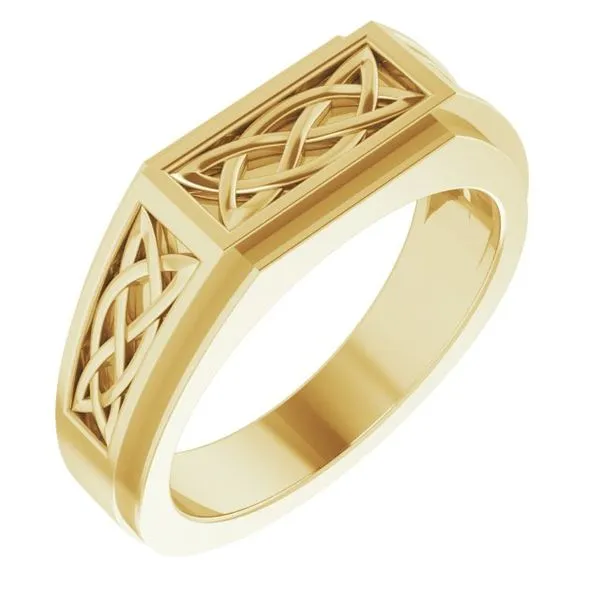 Celtic-Inspired Ring Jewelry Design Studio Jensen Beach, FL