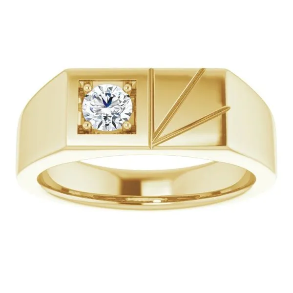 Solitaire Ring Image 3 Milan's Jewelry Inc Sarasota, FL