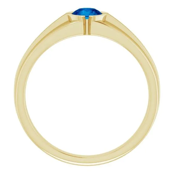 Bezel-Set Ring Image 2 Hopman Jewelers Elkhart, IN