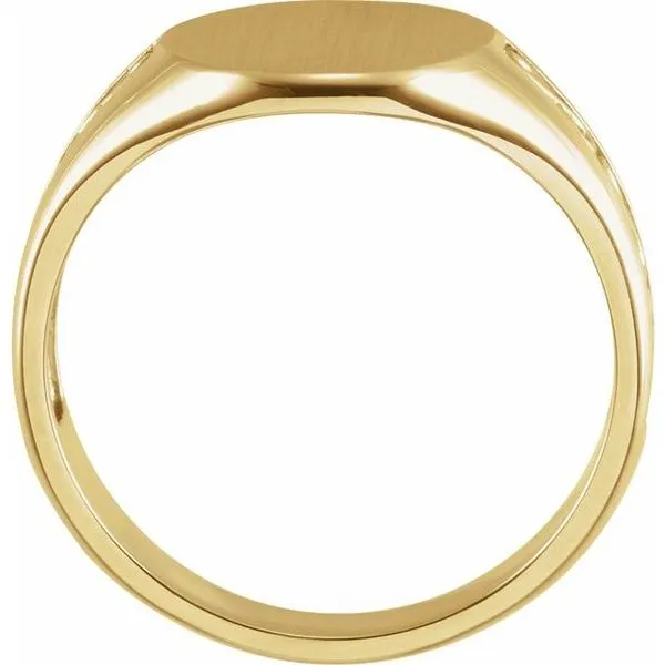 Oval Signet Ring Image 2 Arnold's Jewelry and Gifts Logansport, IN