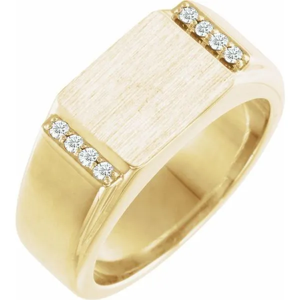 Rectangle Signet Ring Diny's Jewelers Middleton, WI