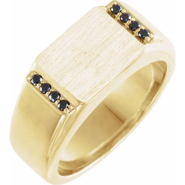 Rectangle Signet Ring Cherry Street Jewelers Tulsa, OK