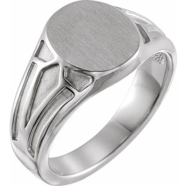Geometric Signet Ring Arnold's Jewelry and Gifts Logansport, IN