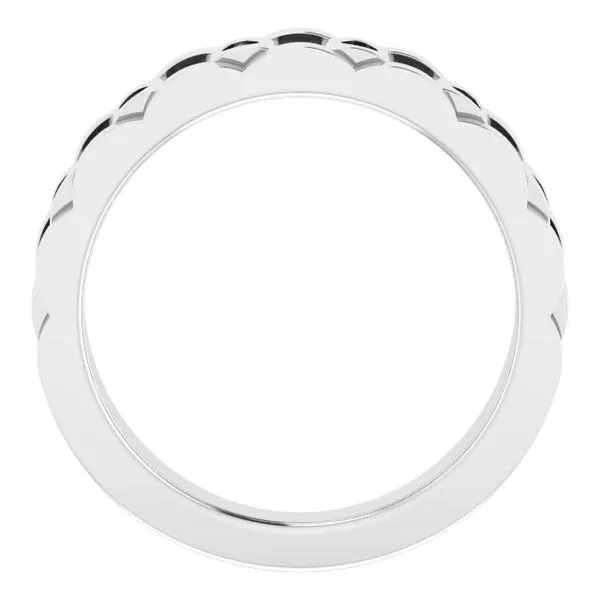 Chain Link Ring Image 2 James & Williams Jewelers Berwyn, IL