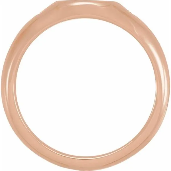 Round Signet Ring Image 2 Rasmussen Jewelers Spanish Fork, UT