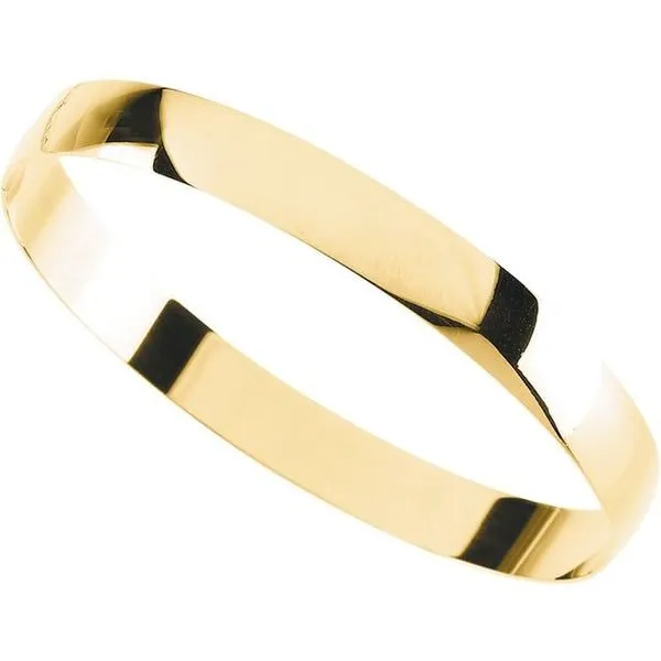 Engravable Half Round Bangle Bracelet Image 2 Your Jewelry Box Altoona, PA