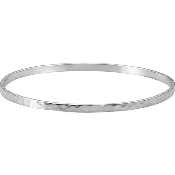 Hammered Bangle Bracelet Jewelry Design Studio Jensen Beach, FL