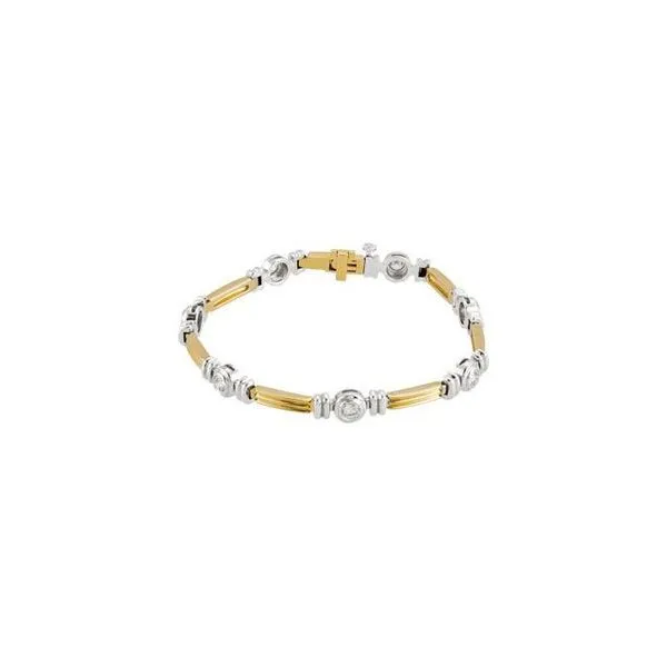 Bezel-Set Line Bracelet Rasmussen Jewelers Spanish Fork, UT