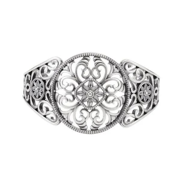 Filigree Cuff Bracelet Jewelry Design Studio Jensen Beach, FL