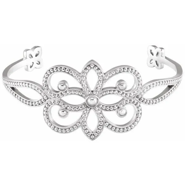 Granulated Cuff Bracelet J. Meredith Jewelers Delafield, WI