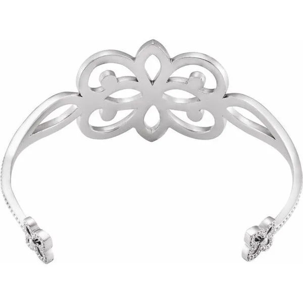 Granulated Cuff Bracelet Image 2 J. Meredith Jewelers Delafield, WI