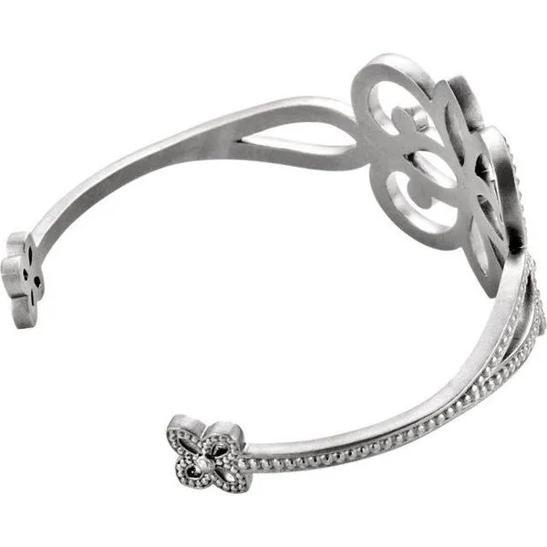 Granulated Cuff Bracelet Image 3 J. Meredith Jewelers Delafield, WI