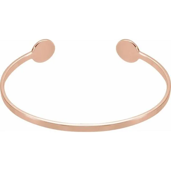 Engravable Cuff Bracelet Image 2 James & Williams Jewelers Berwyn, IL