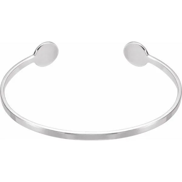 Engravable Cuff Bracelet Image 2 Rasmussen Jewelers Spanish Fork, UT