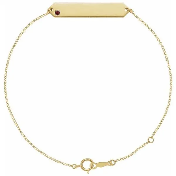 Engravable Geometric Bracelet Arnold's Jewelry and Gifts Logansport, IN