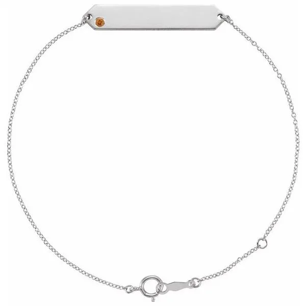 Engravable Geometric Bracelet Becky Beck's Jewelry DeKalb, IL