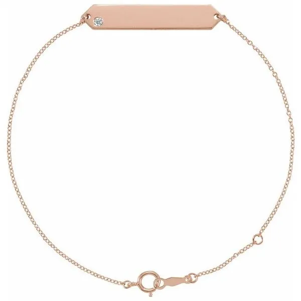 Engravable Geometric Bracelet Hopman Jewelers Elkhart, IN