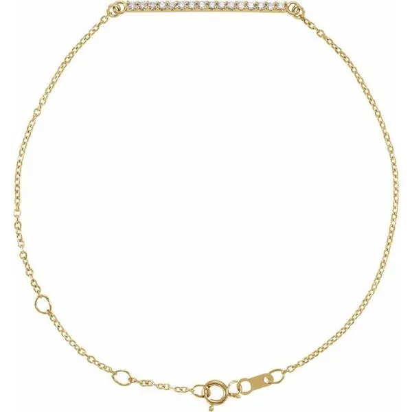 Accented Bar Bracelet Hopman Jewelers Elkhart, IN