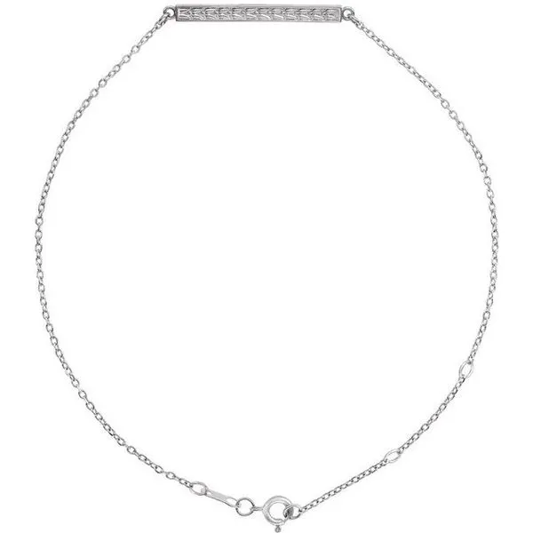 Patterned Bar Bracelet Jewelry Design Studio Jensen Beach, FL