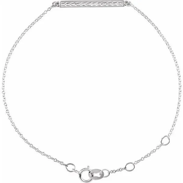 Patterned Bar Bracelet Arnold's Jewelry and Gifts Logansport, IN