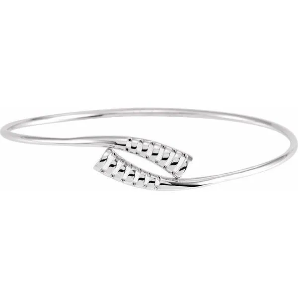 Bypass Bangle Bracelet D'Errico Jewelry Scarsdale, NY