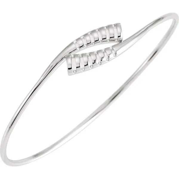 Bypass Bangle Bracelet Image 2 Boyd Jewelers Wesley Chapel, FL