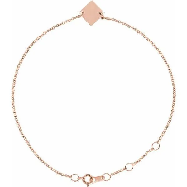 Engravable Geometric Bracelet Hopman Jewelers Elkhart, IN