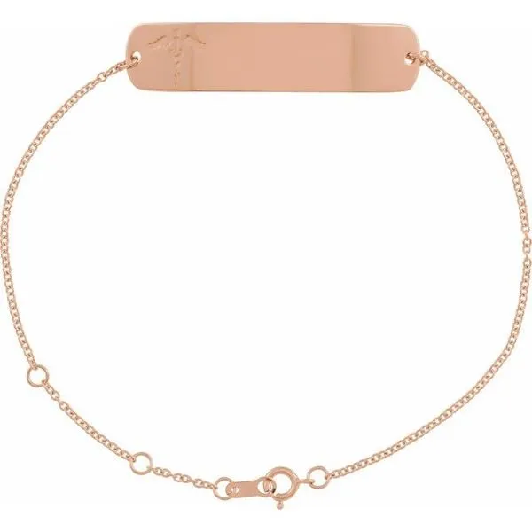 Engravable Medical Identification Bracelet James & Williams Jewelers Berwyn, IL