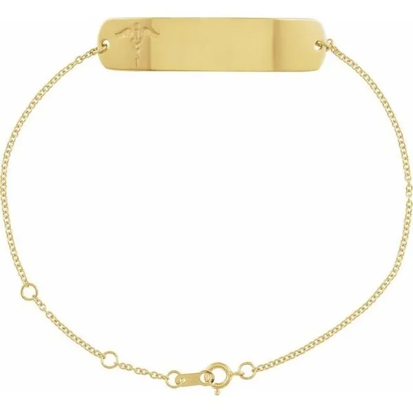 Engravable Medical Identification Bracelet J. Meredith Jewelers Delafield, WI