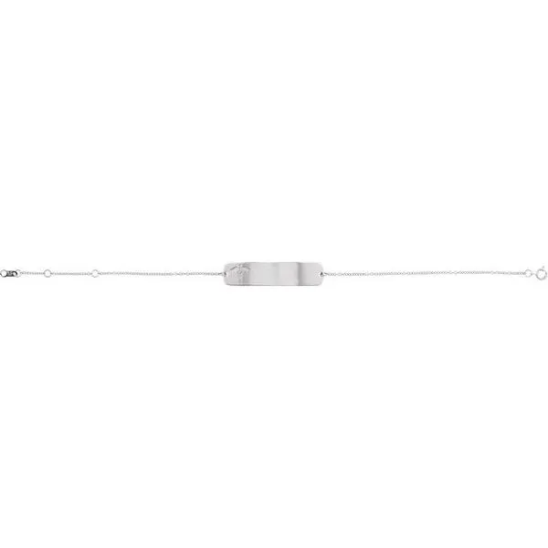 Engravable Medical Identification Bracelet Image 2 J. Meredith Jewelers Delafield, WI