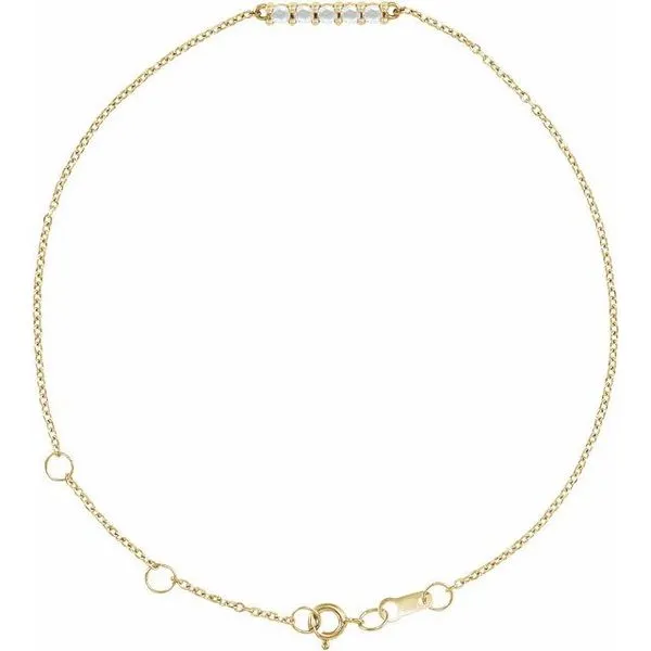 Cabochon Bar Bracelet Diny's Jewelers Middleton, WI