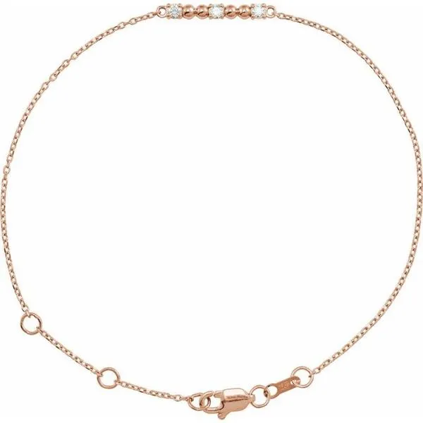 Beaded Bar Bracelet James & Williams Jewelers Berwyn, IL