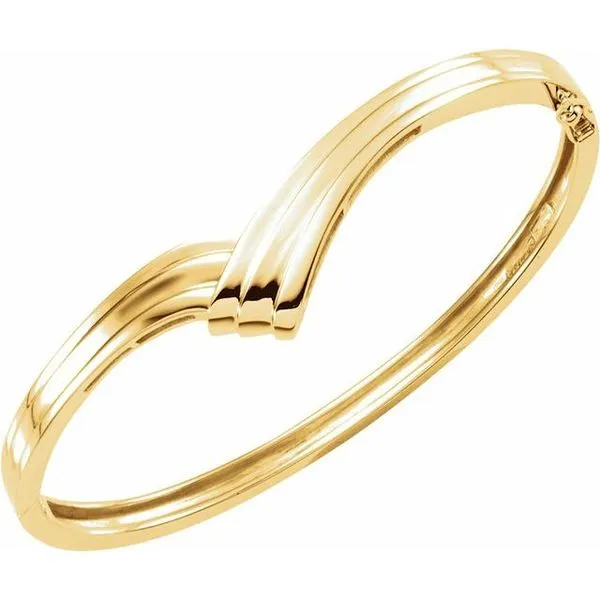 Hinged Bangle Bracelet Image 3 J. Meredith Jewelers Delafield, WI