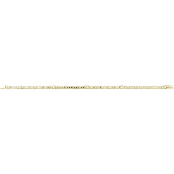 Lab-Grown Diamond Line Bracelet