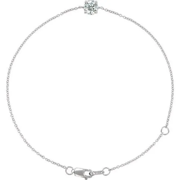 Solitaire Bracelet Hopman Jewelers Elkhart, IN