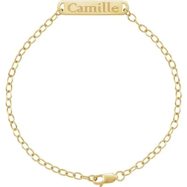 Engravable Bar Bracelet Image 3 Rasmussen Jewelers Spanish Fork, UT